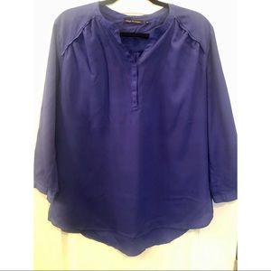 Royal Blue Blouse